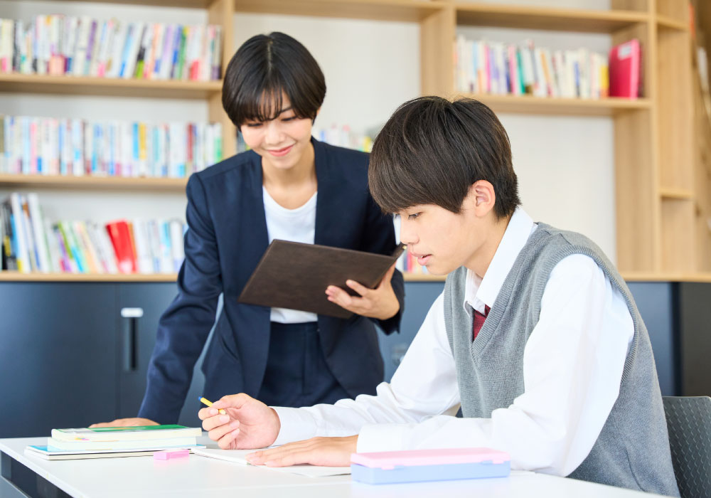 個別指導の様子